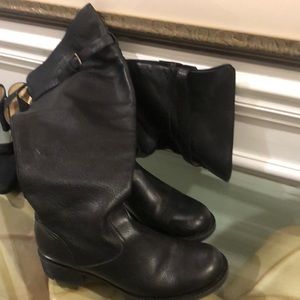 Black boots